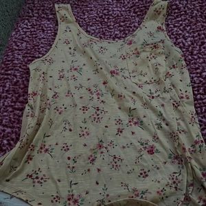 Flower shirt for wallflower.